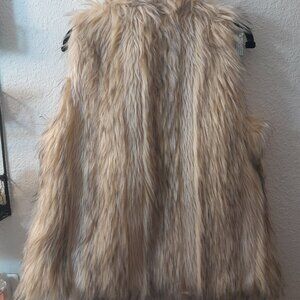 Faux Fur Womens Vest